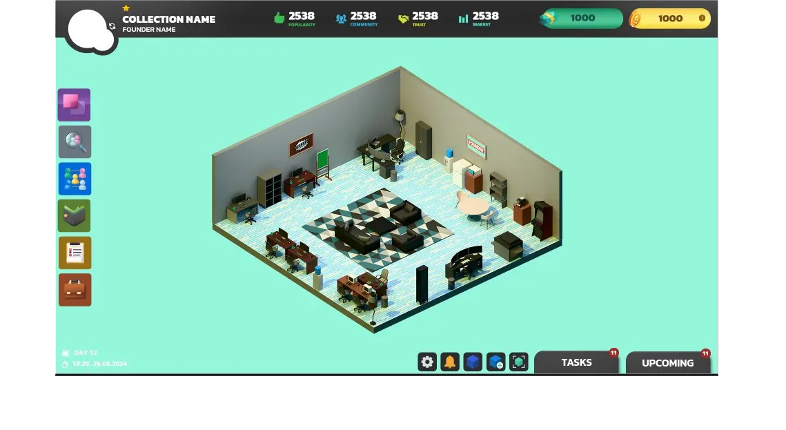 Ingame Browser Mockup